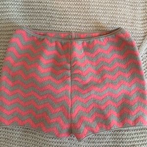 Capezio girls chevron dance shorts